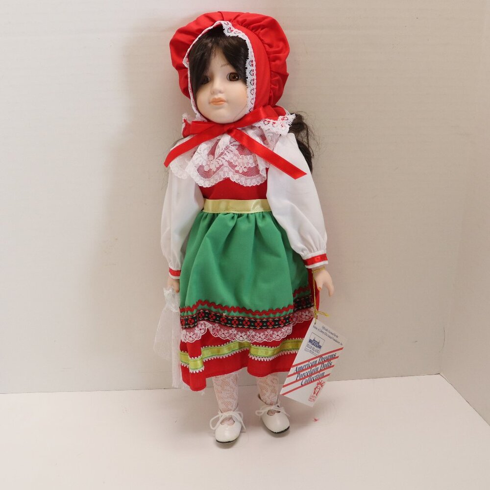 Doll from‎ the American Dreams Porcelain Collection Anna Maria from Italy